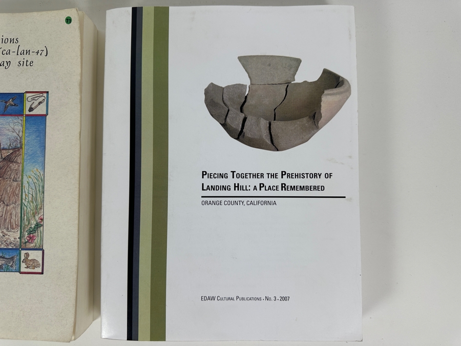 Just Added - Pair Of Archaelogical Investigation Books: Life In The Ballona At The Admiralty Site & The Channel Gateway Site Plus Piecing Together The Prehistory Of Landing Hill In Orange County, CA [Photo 2]