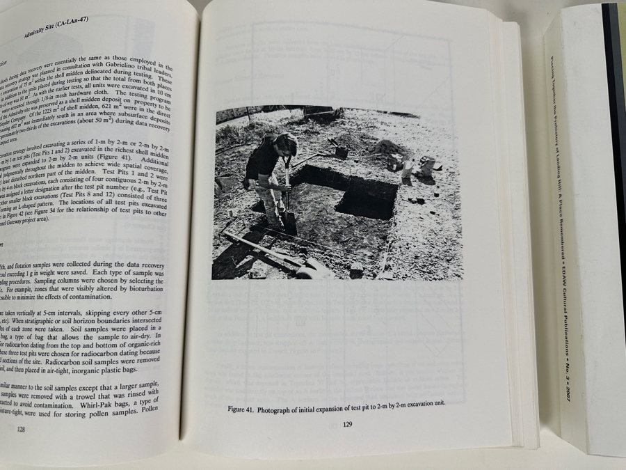 Just Added - Pair Of Archaelogical Investigation Books: Life In The Ballona At The Admiralty Site & The Channel Gateway Site Plus Piecing Together The Prehistory Of Landing Hill In Orange County, CA [Photo 9]