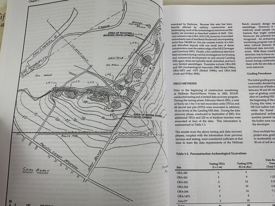Just Added - Pair Of Archaelogical Investigation Books: Life In The Ballona At The Admiralty Site & The Channel Gateway Site Plus Piecing Together The Prehistory Of Landing Hill In Orange County, CA [Photo 5]