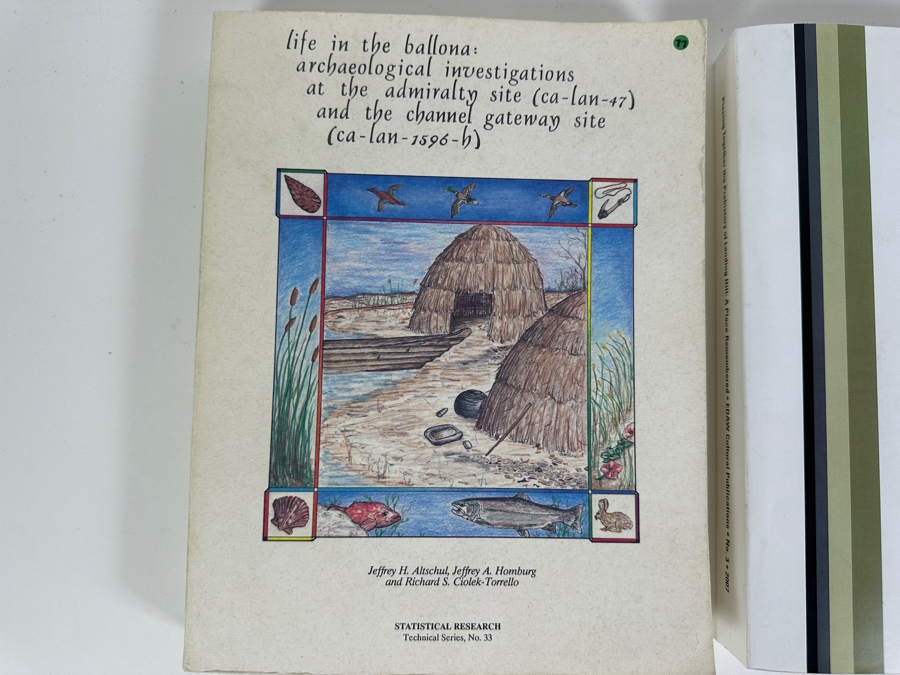 Just Added - Pair Of Archaelogical Investigation Books: Life In The Ballona At The Admiralty Site & The Channel Gateway Site Plus Piecing Together The Prehistory Of Landing Hill In Orange County, CA [Photo 7]