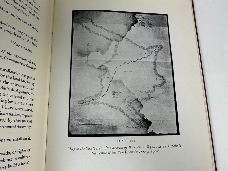 Just Added - First Limited (1,000 Copies) Edition Hardcover Book The History Of Warner's Ranch And Its Environs By Joseph J. Hill 1927 Privately Printed Los Angeles, California Estimate $200-$400 [Photo 7]