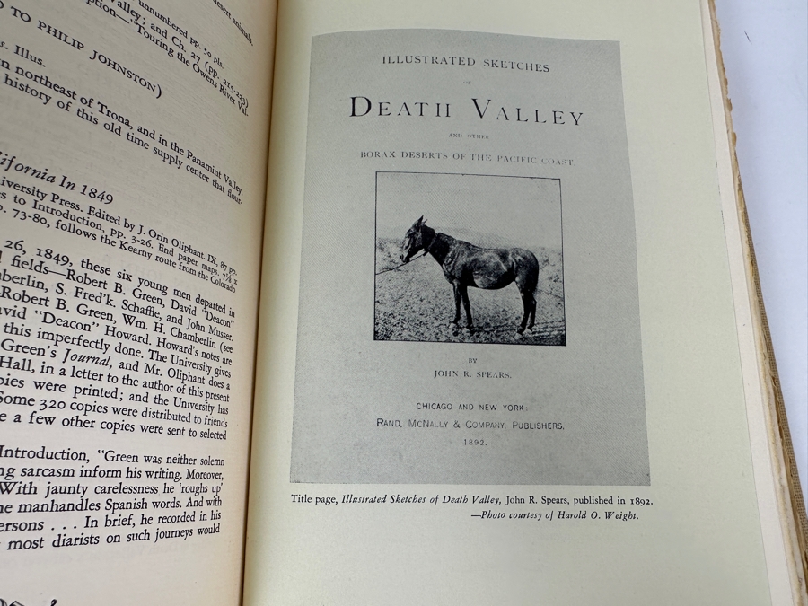 Just Added - First Limted (500 Copies) Edition Hardcover Book Desert Voices A Descriptive Bibliography By E. I. Edwards 1958 Estimate $100 [Photo 8]