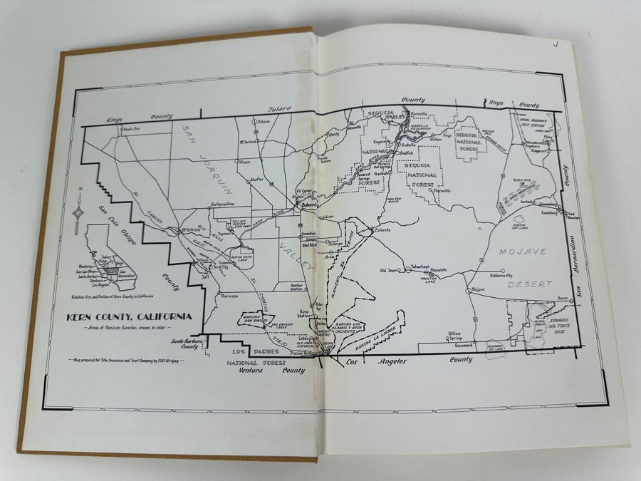 Just Added - First Edition Hardcover Book Saga Of Rancho El Tejon By Frank F. Latta Bear State Books 1976 Estimate $200-$1,500 [Photo 3]