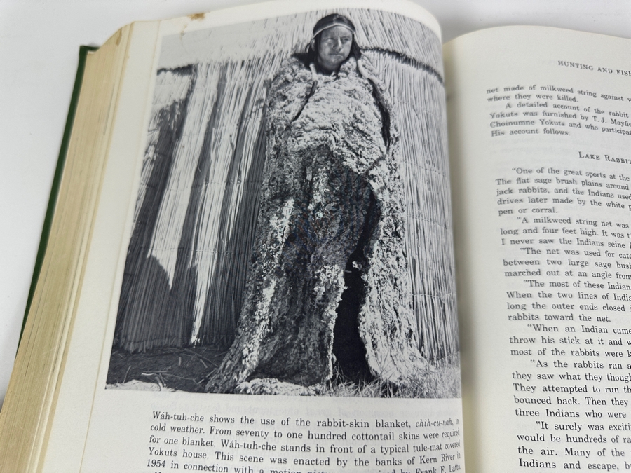 Just Added - First Limited Edition Hardcover Book Handbook Of Yokuts Indians By Frank F. Latta Bear State Books 1977 Estimate $250-$450 [Photo 7]