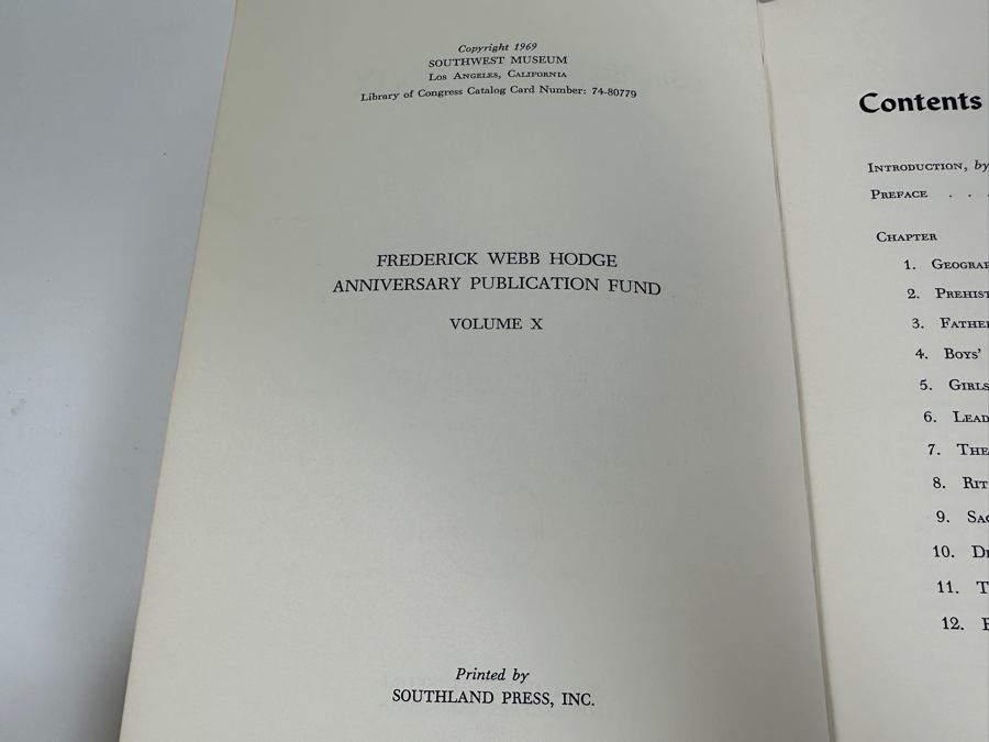Just Added - Signed First Edition 1969 Southwest Museum Chinigchinix: An Indigenous California Indian Religion By James Robert Moriarty Estimate $100 [Photo 5]