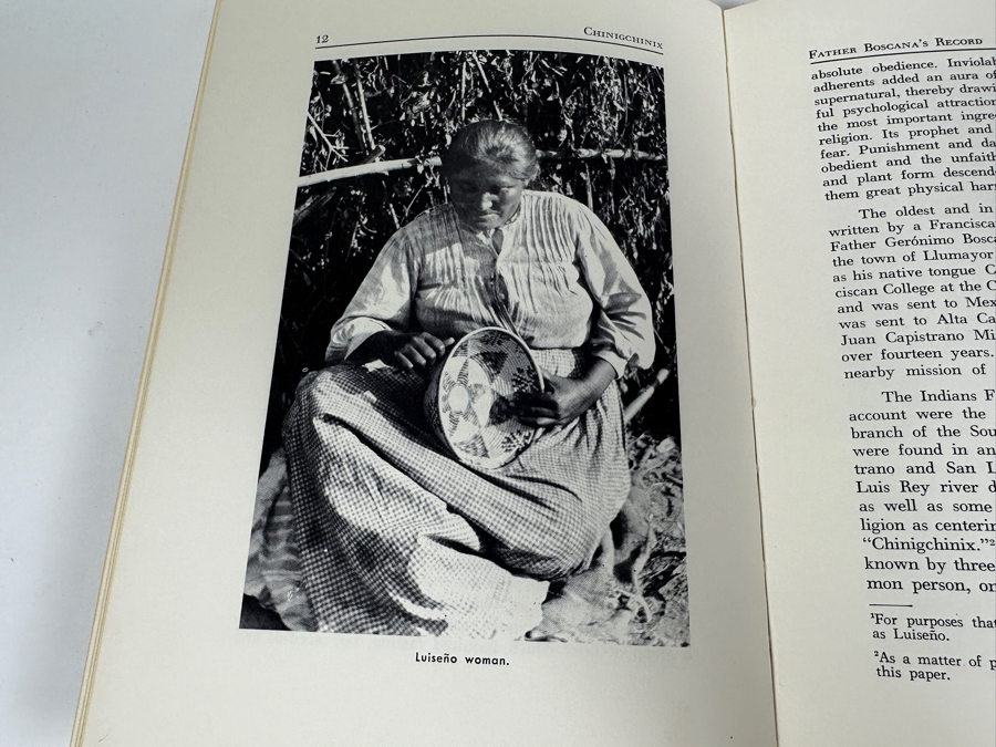 Just Added - Signed First Edition 1969 Southwest Museum Chinigchinix: An Indigenous California Indian Religion By James Robert Moriarty Estimate $100 [Photo 9]