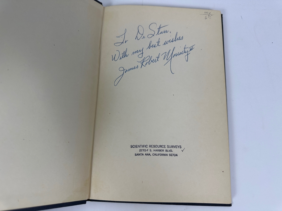 Just Added - Signed First Edition 1969 Southwest Museum Chinigchinix: An Indigenous California Indian Religion By James Robert Moriarty Estimate $100 [Photo 2]