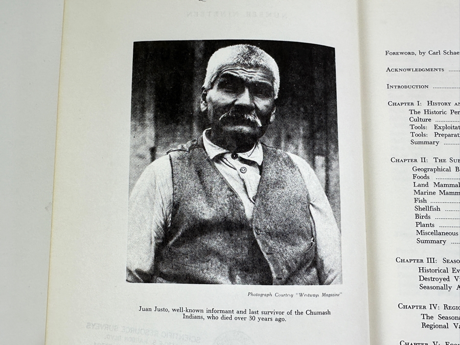 Just Added - First Edition 1965 Southwest Museum Papers Number Nineteen The Chumash Indians Of Southern California By Leif C. W. Landberg Estimate $100 [Photo 3]