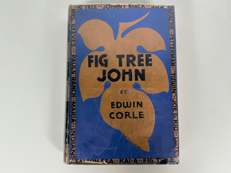 Just Added - First Edition Hardcover Book Fig Tree John By Edwin Corle 1935 Estimate $50-$75 [Photo 2]