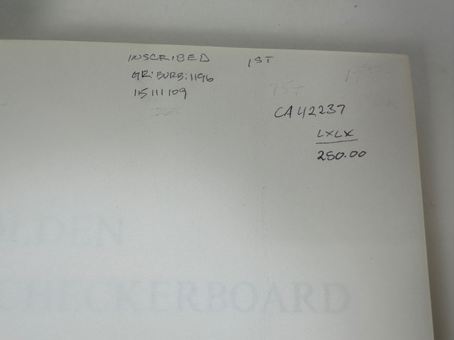 Just Added - Signed First Edition Hardcover Book Golden Checkerboard By Ed Ainsworth How The Cahuillas ('Richest Indians In The World') Won Their Heritage And Fortune At Palm Springs 1965 [Photo 6]