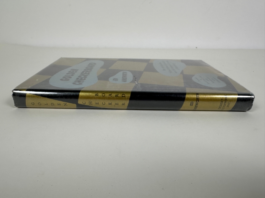 Just Added - Signed First Edition Hardcover Book Golden Checkerboard By Ed Ainsworth How The Cahuillas ('Richest Indians In The World') Won Their Heritage And Fortune At Palm Springs 1965 [Photo 2]
