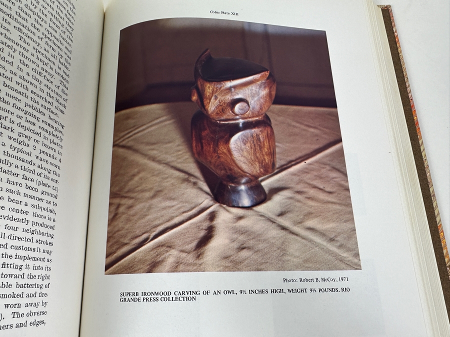 Just Added - The Seri Indians Of Sonora By W. J. McGee First Printing In 1971 By Rio Grande Classic Deluxe Edition Hardcover Book With Slipcover [Photo 12]