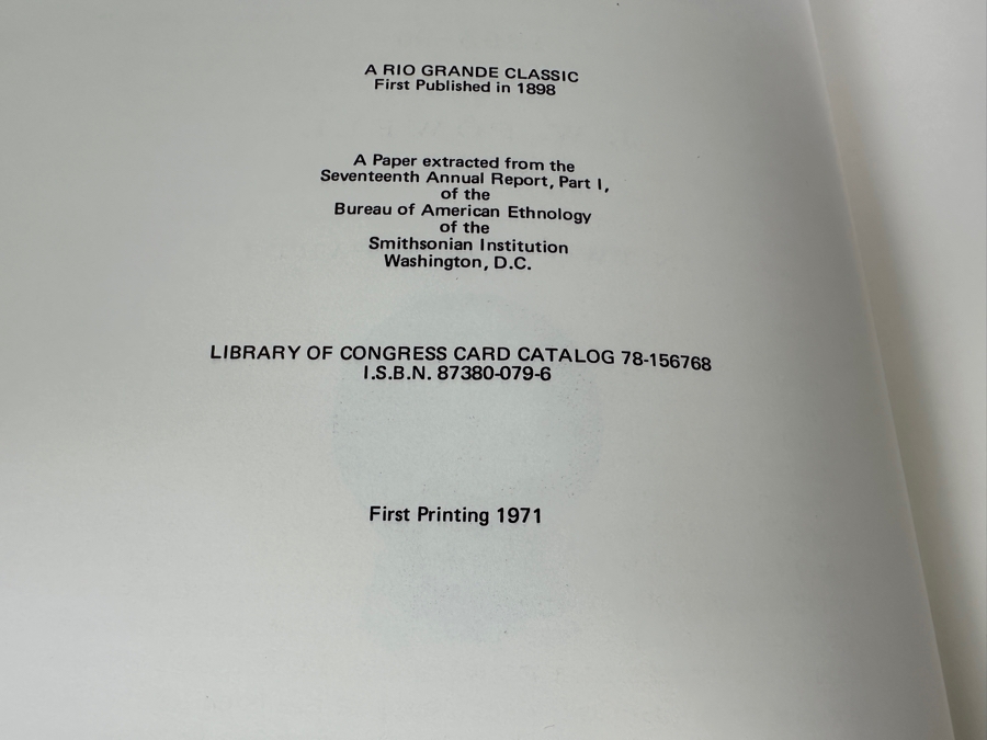 Just Added - The Seri Indians Of Sonora By W. J. McGee First Printing In 1971 By Rio Grande Classic Deluxe Edition Hardcover Book With Slipcover [Photo 8]