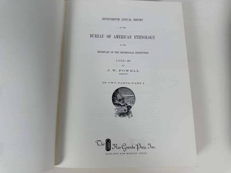 Just Added - The Seri Indians Of Sonora By W. J. McGee First Printing In 1971 By Rio Grande Classic Deluxe Edition Hardcover Book With Slipcover [Photo 6]
