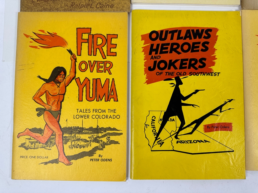 Just Added - Collection Of Twelve Paperback Books On Local History, Gold, The Desert And Indians [Photo 2]