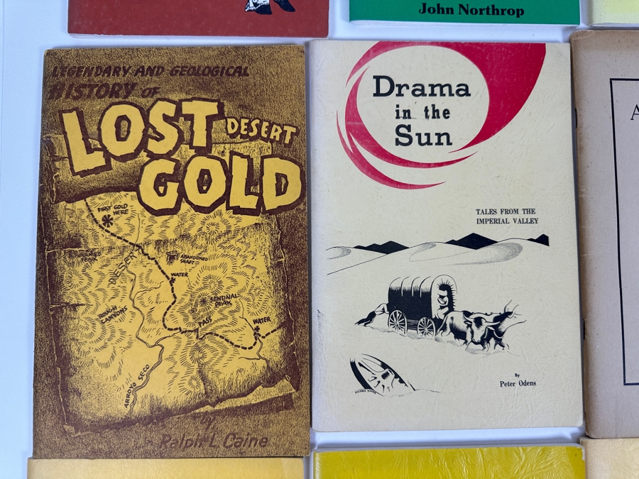 Just Added - Collection Of Twelve Paperback Books On Local History, Gold, The Desert And Indians [Photo 4]