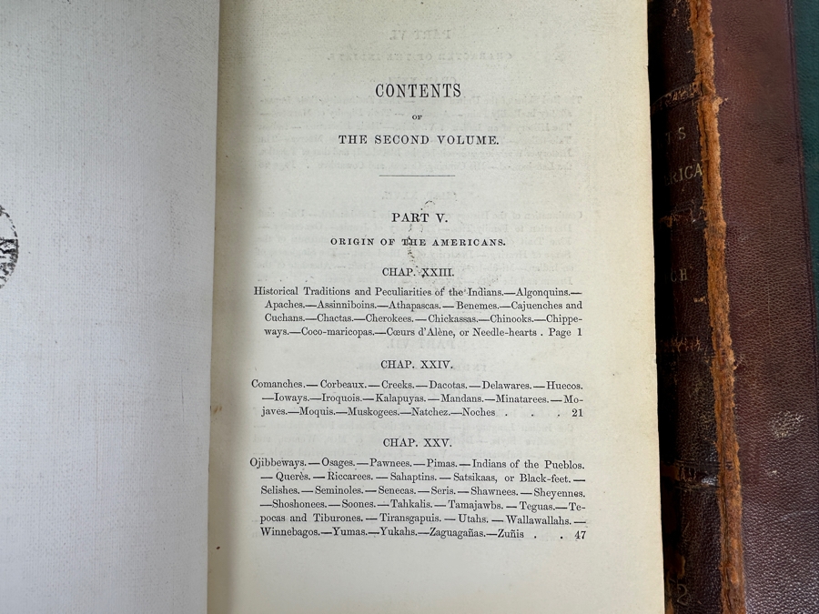 Just Added - Antique 1860 Seven Years' Residence In The Great Deserts Of North America By Abbe Em. Domenech In Two Volumes Hardcover Books London Longman, Green, Longman and Roberts Estimate $150 [Photo 8]