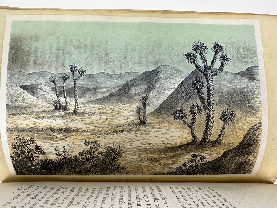 Just Added - Antique 1860 Seven Years' Residence In The Great Deserts Of North America By Abbe Em. Domenech In Two Volumes Hardcover Books London Longman, Green, Longman and Roberts Estimate $150 [Photo 15]