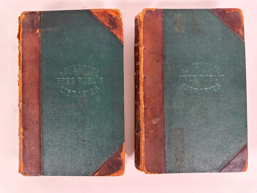 Just Added - Antique 1860 Seven Years' Residence In The Great Deserts Of North America By Abbe Em. Domenech In Two Volumes Hardcover Books London Longman, Green, Longman and Roberts Estimate $150 [Photo 5]