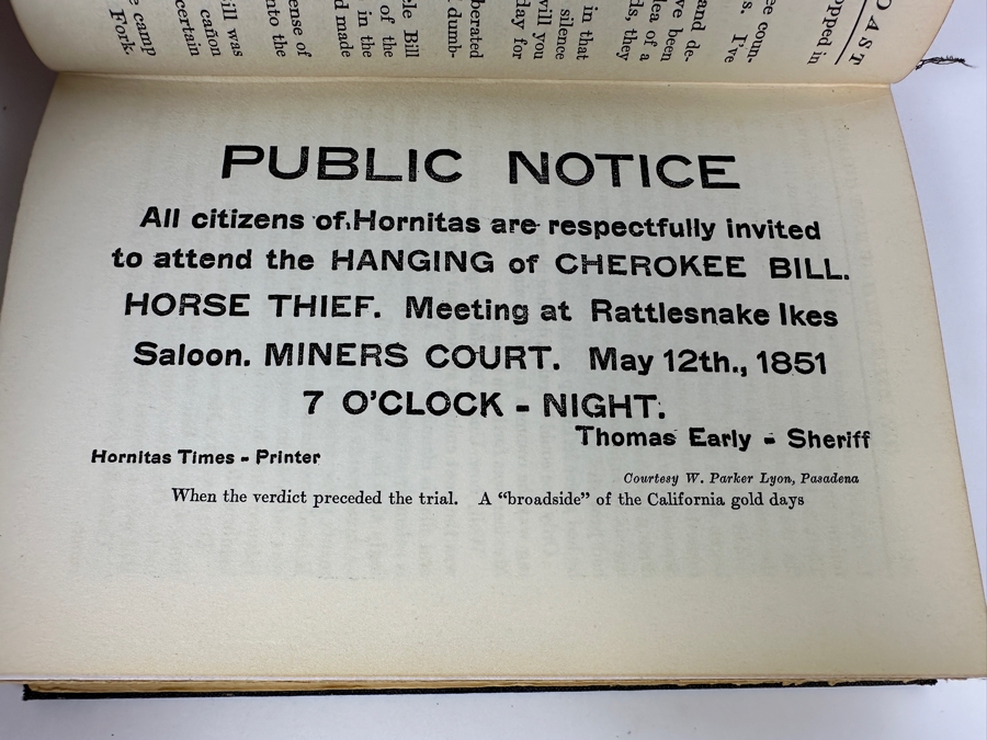 Just Added - Vintage 1930 First Edition Hardcover Book On The Old West Coast By Major Horace Bell [Photo 11]