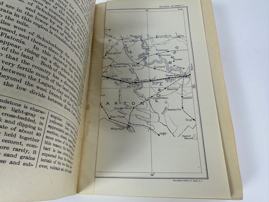 Just Added - Vintage 1933 The United States Of The Interior Guidebook Of The Western United States Part F Southern Pacific Lines New Orleans To Los Angeles Geological Survey Bulletin 845 By N. H. Darton With A Bunch Of Maps [Photo 10]
