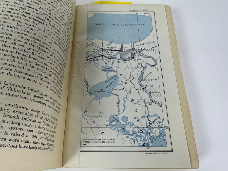 Just Added - Vintage 1933 The United States Of The Interior Guidebook Of The Western United States Part F Southern Pacific Lines New Orleans To Los Angeles Geological Survey Bulletin 845 By N. H. Darton With A Bunch Of Maps [Photo 11]