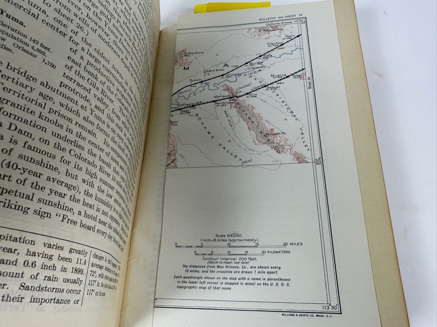 Just Added - Vintage 1933 The United States Of The Interior Guidebook Of The Western United States Part F Southern Pacific Lines New Orleans To Los Angeles Geological Survey Bulletin 845 By N. H. Darton With A Bunch Of Maps [Photo 7]
