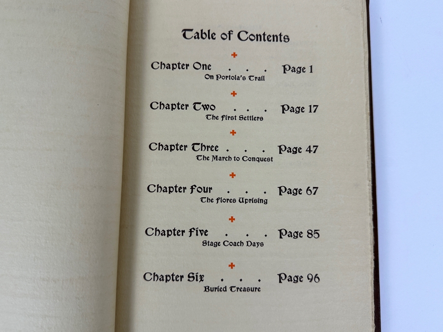 Just Added - De Luxe Limited Edition Signed Hardcover Book - Revised Edition Caminos Viejos: A Contribution To The Annals Of Orange County And California Estimate Only 500 Copies $450 [Photo 11]