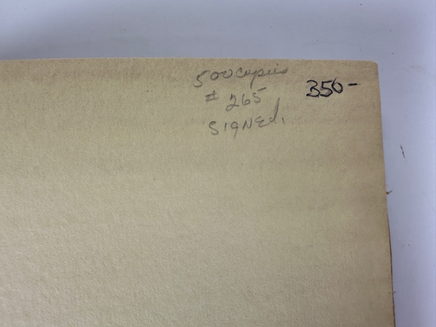 Just Added - De Luxe Limited Edition Signed Hardcover Book - Revised Edition Caminos Viejos: A Contribution To The Annals Of Orange County And California Estimate Only 500 Copies $450 [Photo 3]