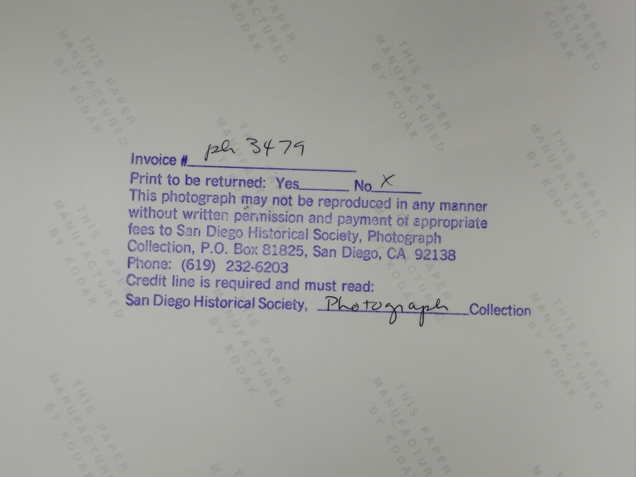 Just Added - Vintage May 1918 San Diego Historical Society Photograph Of Campo Indian Ritual 8 X 10 [Photo 4]