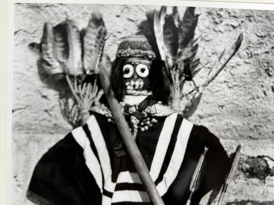 Just Added - Vintage May 1918 San Diego Historical Society Photograph Of Campo Indian Ritual 8 X 10 [Photo 2]