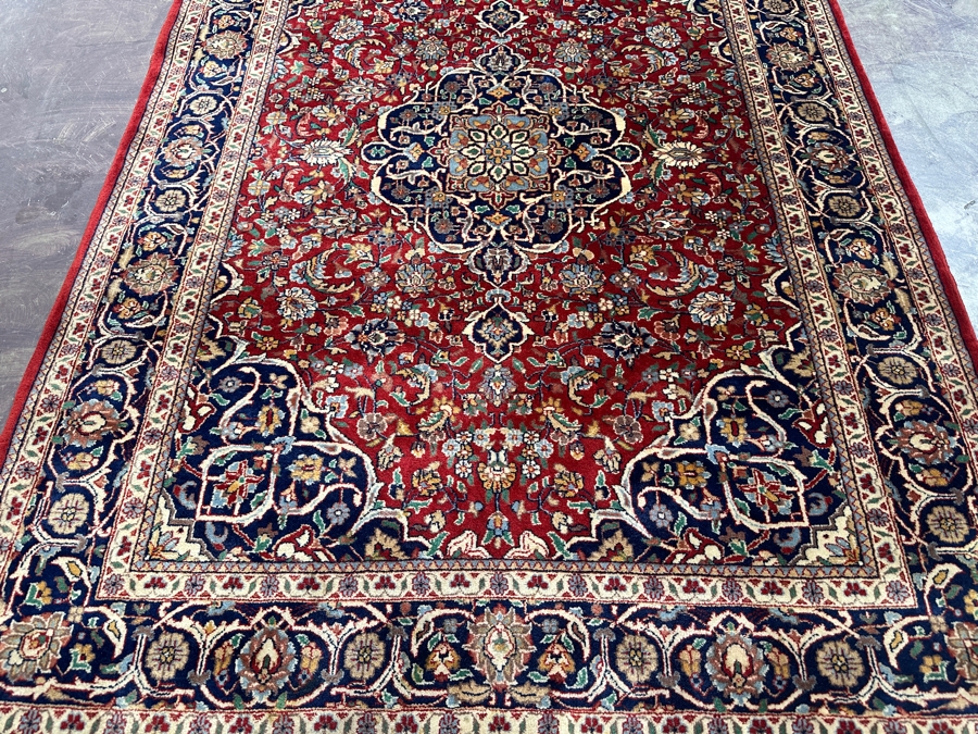 Hand Knotted Wool Persian Area Rug 50 X 71 [Photo 4]