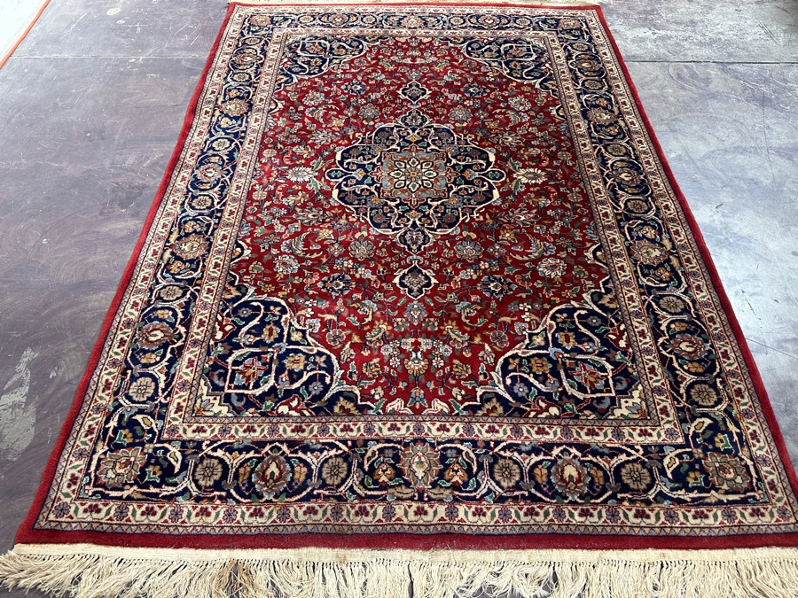 Hand Knotted Wool Persian Area Rug 50 X 71 [Photo 7]