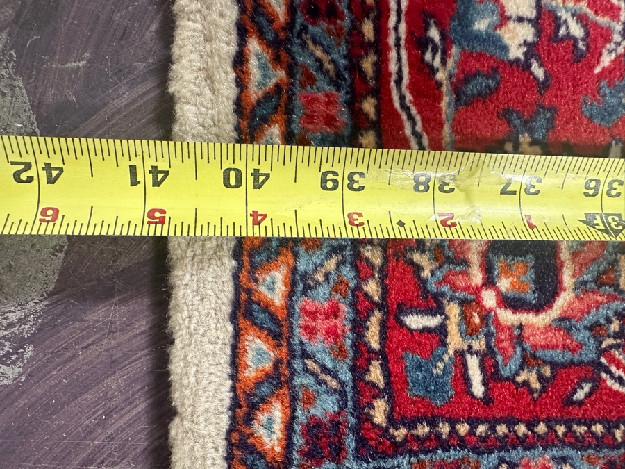 Hand Knotted Wool Persian Area Rug 41 X 62 [Photo 9]