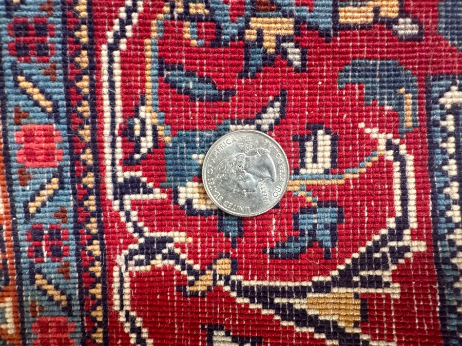 Hand Knotted Wool Persian Area Rug 41 X 62 [Photo 8]