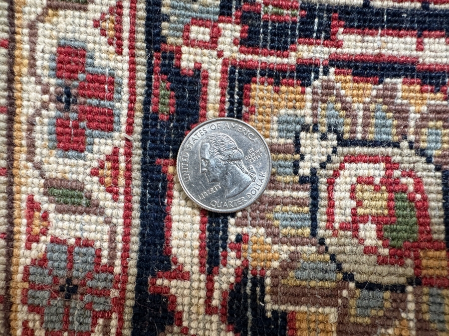 Hand Knotted Wool Persian Area Rug 50 X 72 [Photo 7]