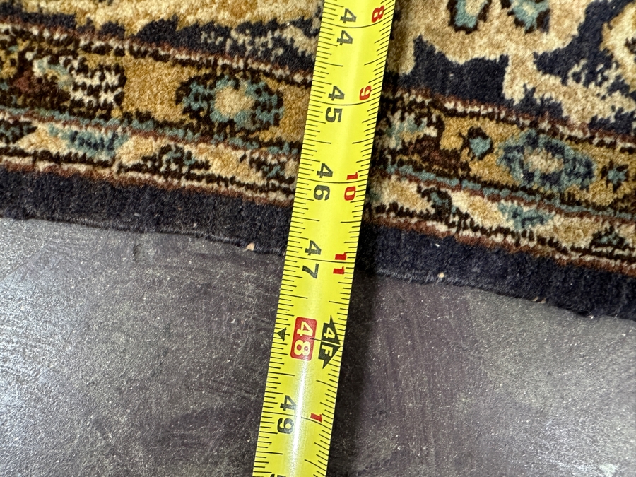 Hand Knotted Wool Persian Area Rug With Birds 47 X 76 [Photo 9]