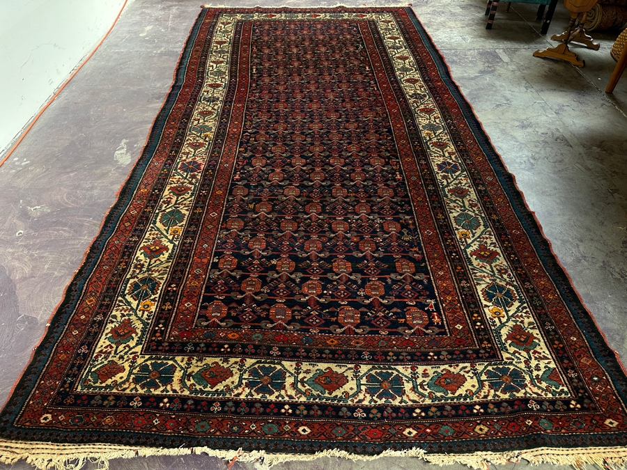 Hand Knotted Wool Persian Area Rug 64 X 133 [Photo 3]