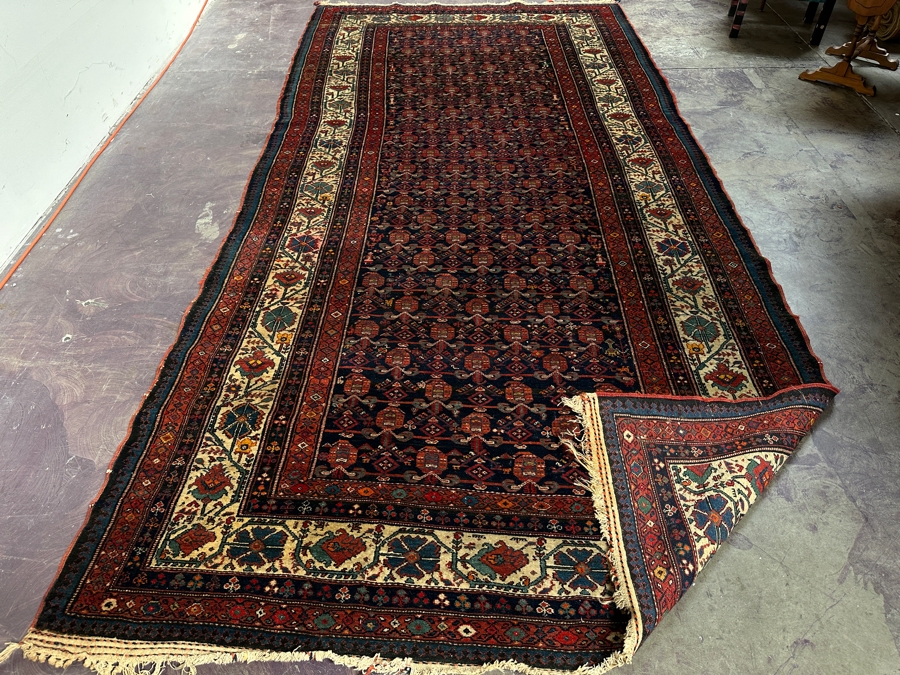 Hand Knotted Wool Persian Area Rug 64 X 133 [Photo 5]