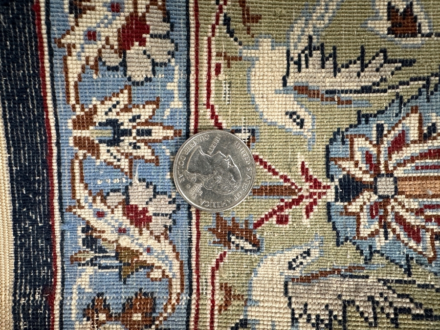 Finely Hand Knotted Wool Persian Area Rug 41 X 72 [Photo 8]