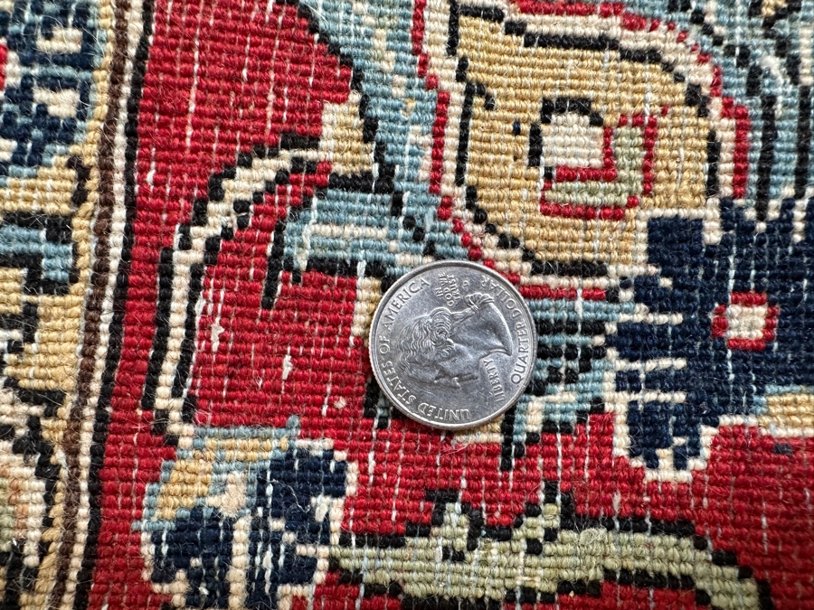 Hand Knotted Wool Persian Area Rug Made In Iran 54 X 83 [Photo 15]