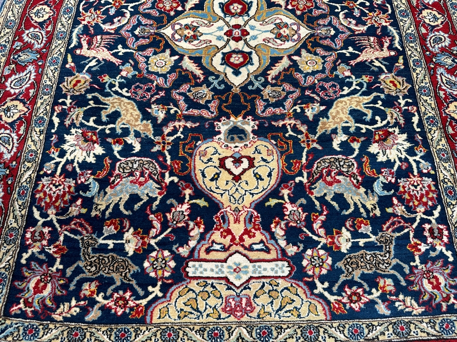 Hand Knotted Wool Persian Area Rug Made In Iran 54 X 83 [Photo 5]