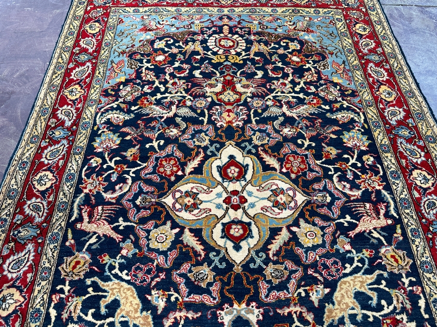Hand Knotted Wool Persian Area Rug Made In Iran 54 X 83 [Photo 6]