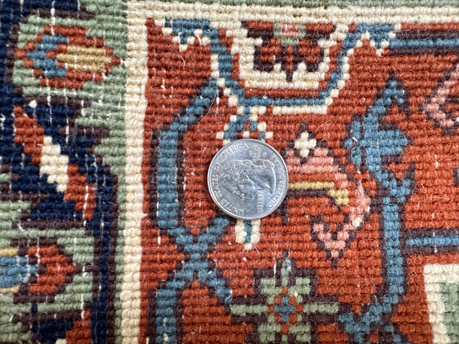 Hand Knotted Wool Persian Area Rug 32 X 51 [Photo 8]