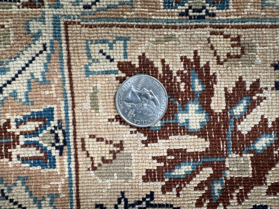 Finely Hand Knotted Wool Persian Area Rug 45.5 X 80 [Photo 14]