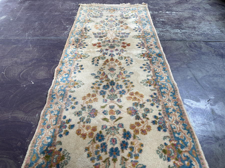 Hand Knotted Wool Persian Runner Rug 31.5 X 122 [Photo 7]