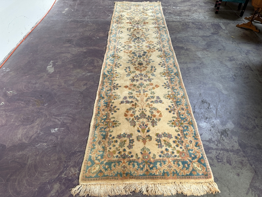 Hand Knotted Wool Persian Runner Rug 31.5 X 122 [Photo 2]
