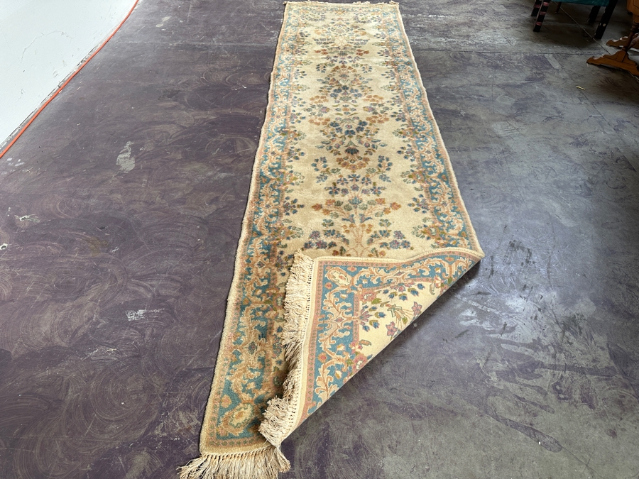 Hand Knotted Wool Persian Runner Rug 31.5 X 122 [Photo 8]
