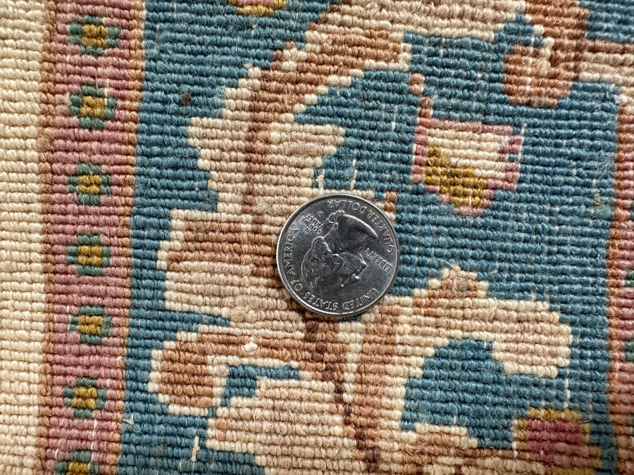 Hand Knotted Wool Persian Runner Rug 31.5 X 122 [Photo 9]