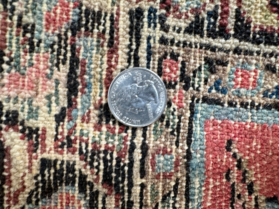 Hand Knotted Wool Persian Area Rug 29 X 60 [Photo 9]